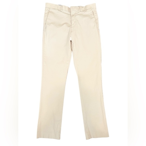 Murano Beige Men's Dress Trousers - Picture 2 of 6